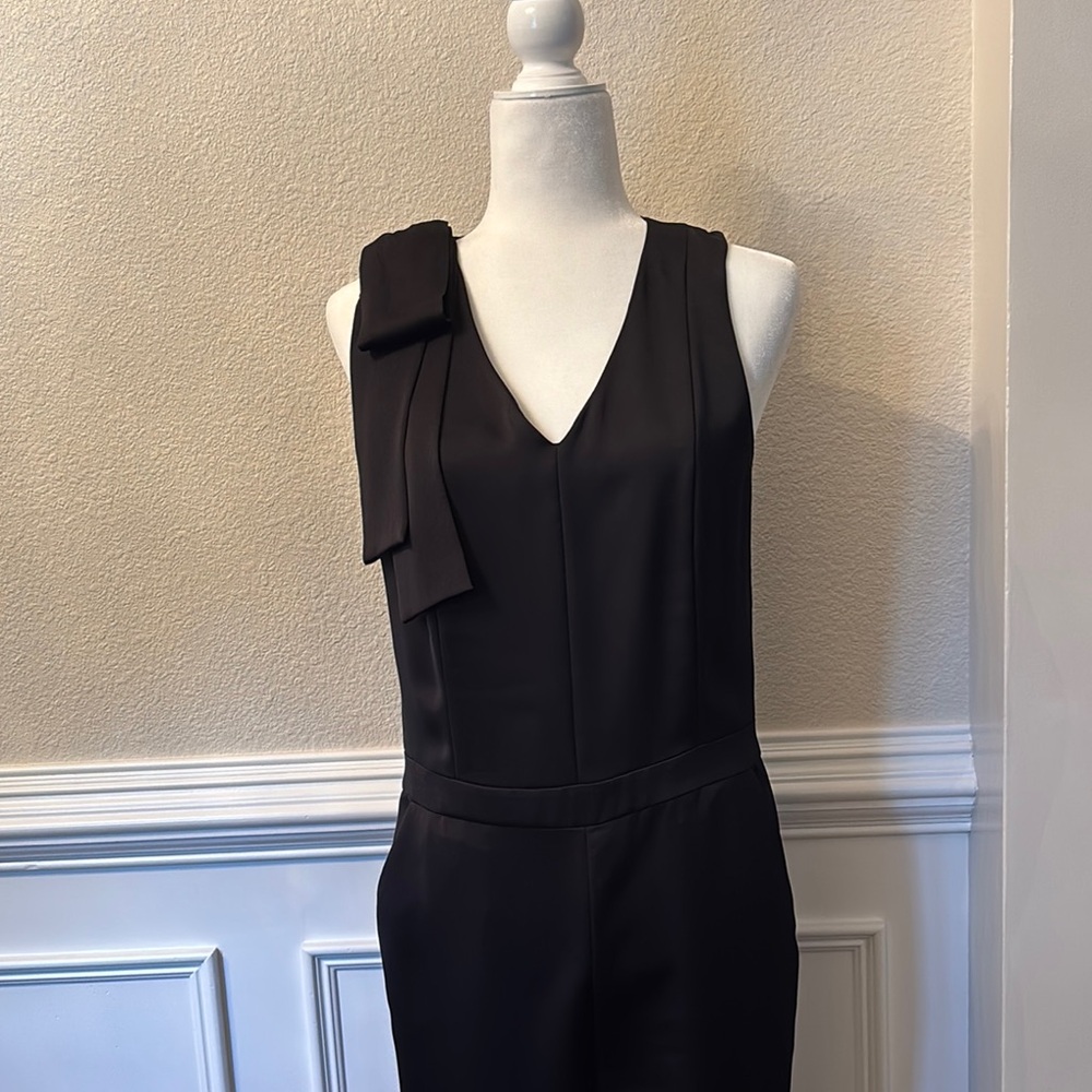 Black Sleeveless Jumpsuit from Banana Republic